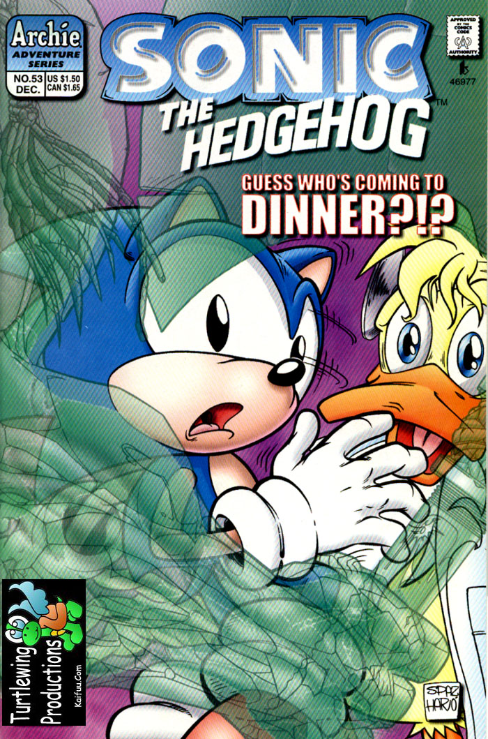 Sonic - Archie Adventure Series December 1997 Cover Page